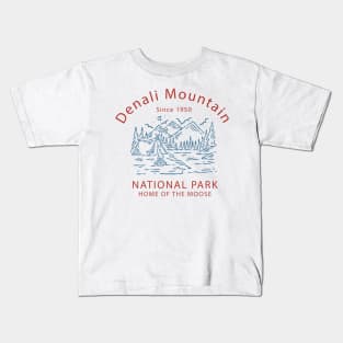Denali Mountain Kids T-Shirt